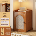 shoe cabinet multi-layer dust shoe rack large capacity double door shoe storage rack