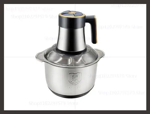 Electric Meat Grinder with Five-Speed Stainless Steel Food Processor Meat Vegetables Multifunctional Kitchen Food Shredder