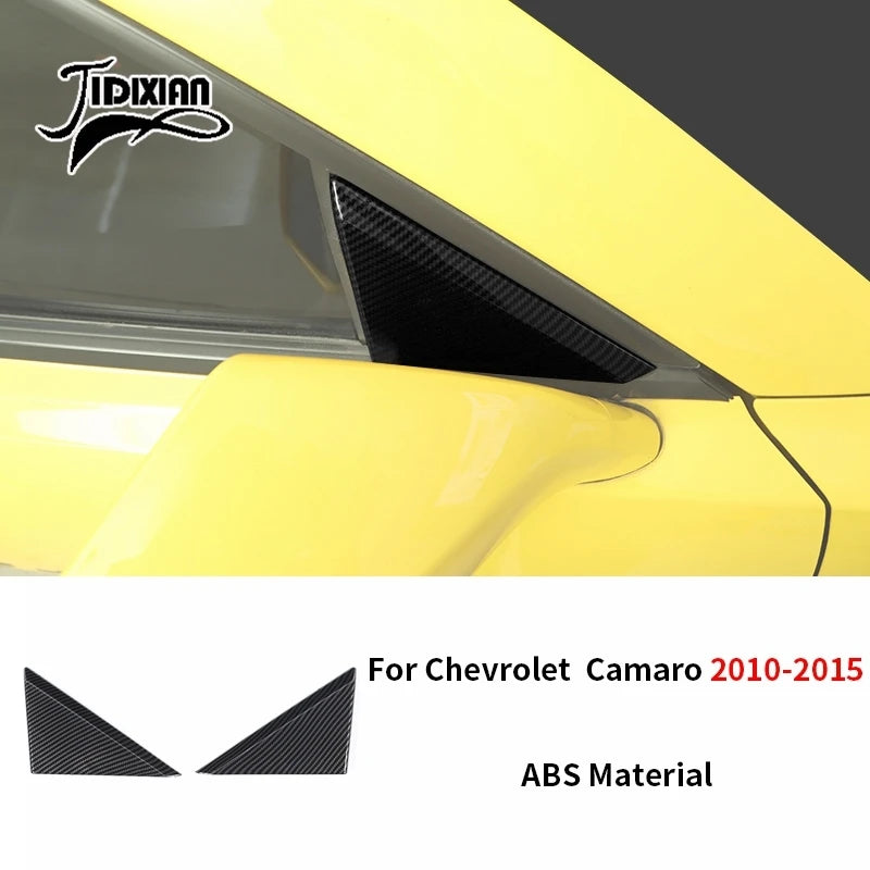 JIDIXIAN fit for Chevrolet Camaro 2010 2011 2012 2013 2014 2015 Car Interior Exterior Decoration Cover Carbon Fiber Accessories