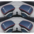 BYD Atto 3 Car Interior Door Handle Protective Cover for BYD Atto 3 YUAN Plus Leather Protective Cover Modified Accessories