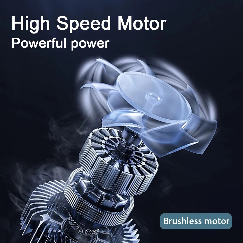 3000W Brushless Powerful Air Blower 450m/s Turbo Jet Blowers 320000rpm Handheld Leaf Blower For Makita Battery Tools Power
