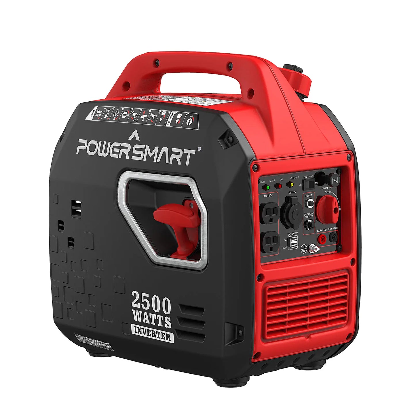 PowerSmart 2500-Watt Portable Inverter Generator with Quiet Technology