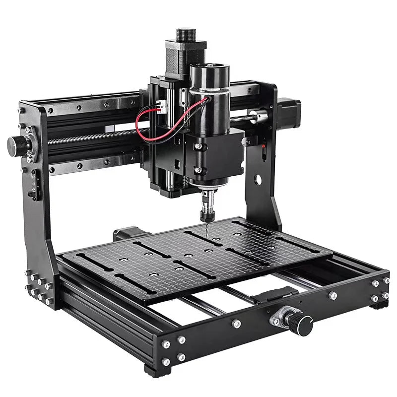 500W 3020 plus CNC Wood Router Laser Engraving Milling Cutting Machine GBRL Control 220V High Precision