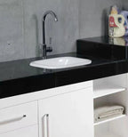 Latest New Design Above Counter Philippines Ceramic Rv Kitchen Sink For Caravan RV