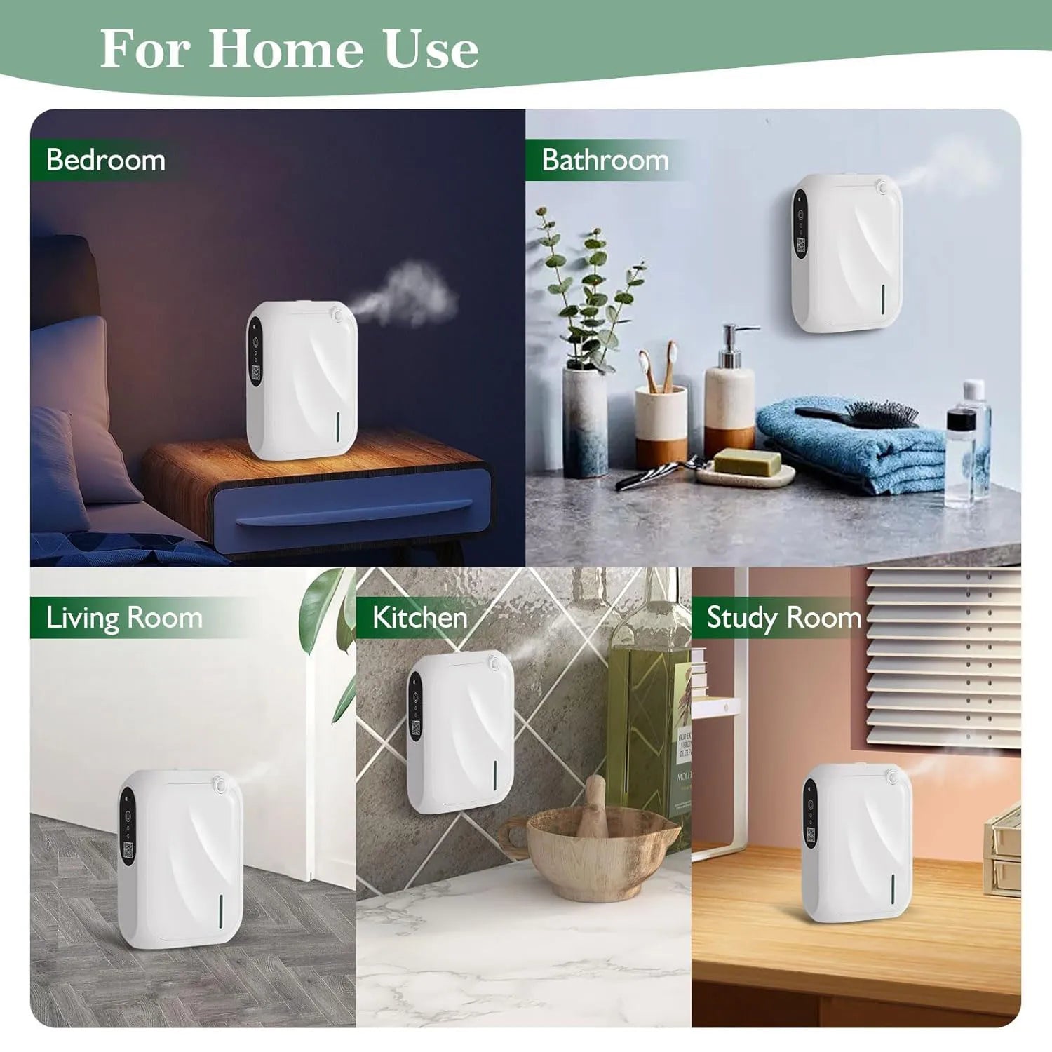 Aroma Diffuser Coverage 200m³ Scent Machine Fragrance Diffuser Essential Oil Diffuser For Home Fragrance Bluetooth APP Control