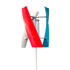 For Homeuse Vertical Axis Wind Power Turbine Generator 2KW 12V 24V 48V Low Noise Upright Windmill for Farm Seashore Boat