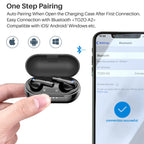 Refurbished TOZO TWS Earbuds ENC HD Call Wireless Bluetooth Sport Headsets Earphones Ultralight Portable Outdoor Home Audio
