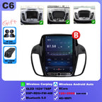 Wireless Android 15 Carplay For Ford Kuga 2 Escape 3 2012-2019 9.7 Inch Tesla Style Car Multimedia Player 5G Wifi Touch Display