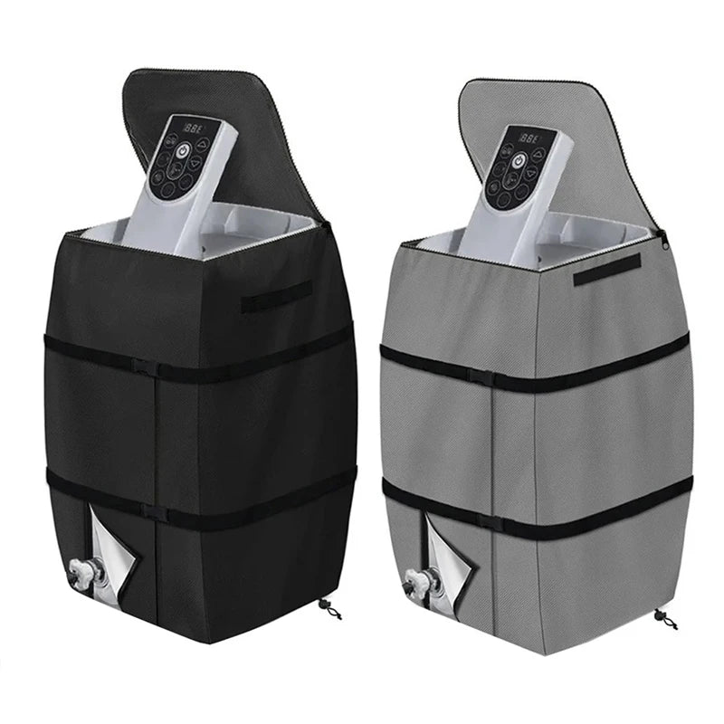 Hot Tub Spa Heater PumpCoverInflatable Hot Tub PumpCoverSuitable for Most Hot Tub SpaHeater Pump on Market （only cover）