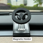 Cell Mobile Phone Holder Noiseless Gravity Support Mount Bracket Vent Clip Air Outlet Stand Base For Tesla Model Y 2020-2024