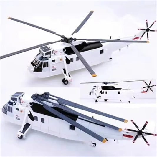 New 1:72 Scale Model United States Sea King Helicopter UN Diecast Aircraft Collectoin Decoration Display Toys For Fans Gifts