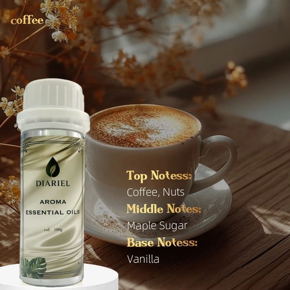 Diaurelle 100ML flower Aromatherapy For Diffuser Hotel Collection Fragrance Oil Pure Nature Plant Extract Aroma Essential Oil