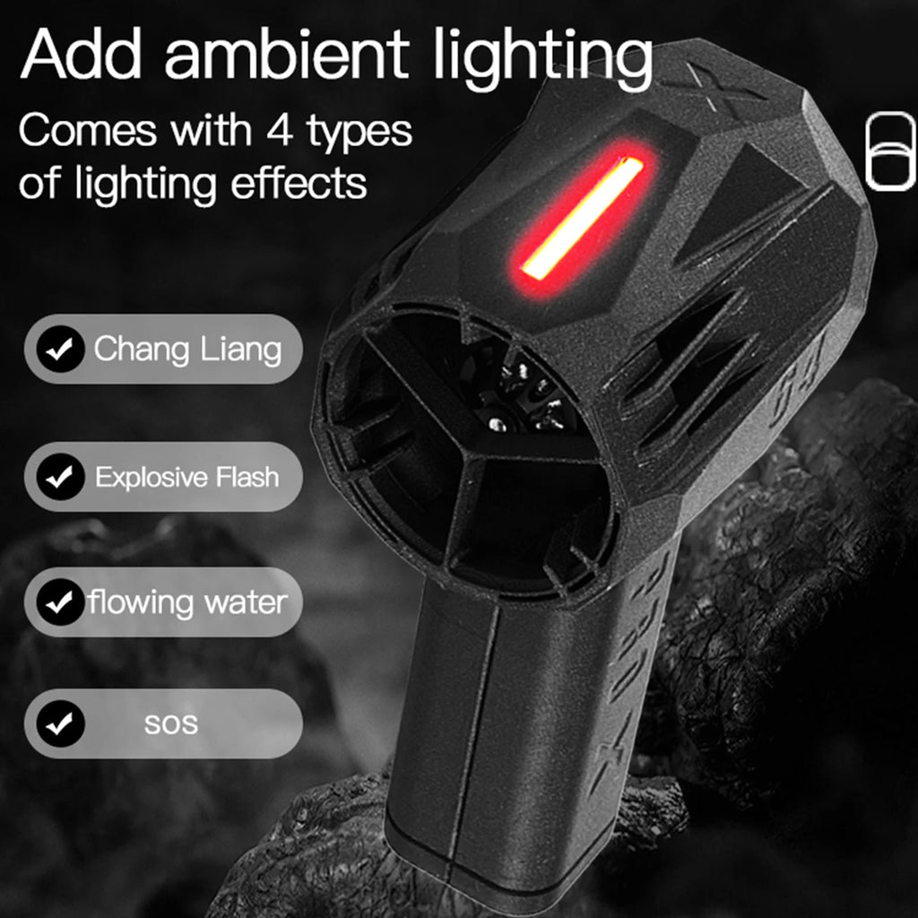 Electric Air Blower 1500g Thrust 64mm Brushless Motor Electric Air Duster 60W Charging Stepless Speed Regulation for Cleaning