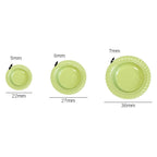 3Pcs Simulation Kitchen Dish Model Dollhouse Miniature Food Plate Western Cuisine Plate Toys For Mini Decoration DIY Accessories
