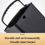 Kitchen Waste Bins Stainless Steel Wastebin Foo Waste Disposal Baskets Anti Odor Garbage Bin Office  Wastebasket Large Capacity