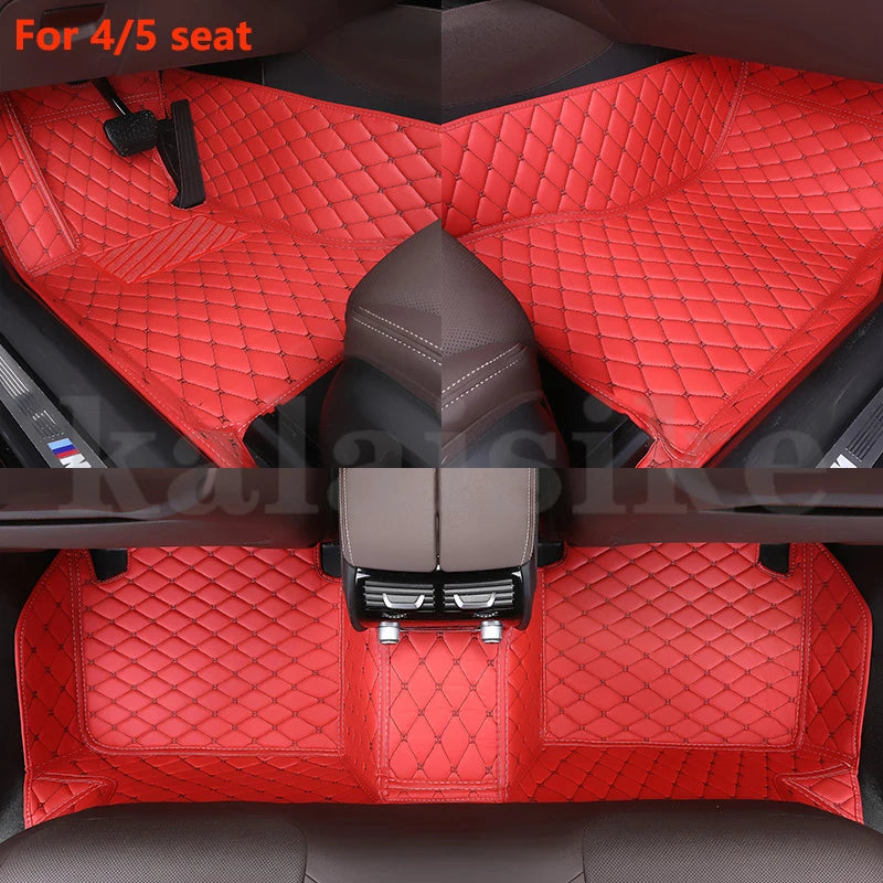 Custom Car Floor Mat for Chevrolet silverado All model silverado 1500 2500 High Country tauto accessories styling interior parts