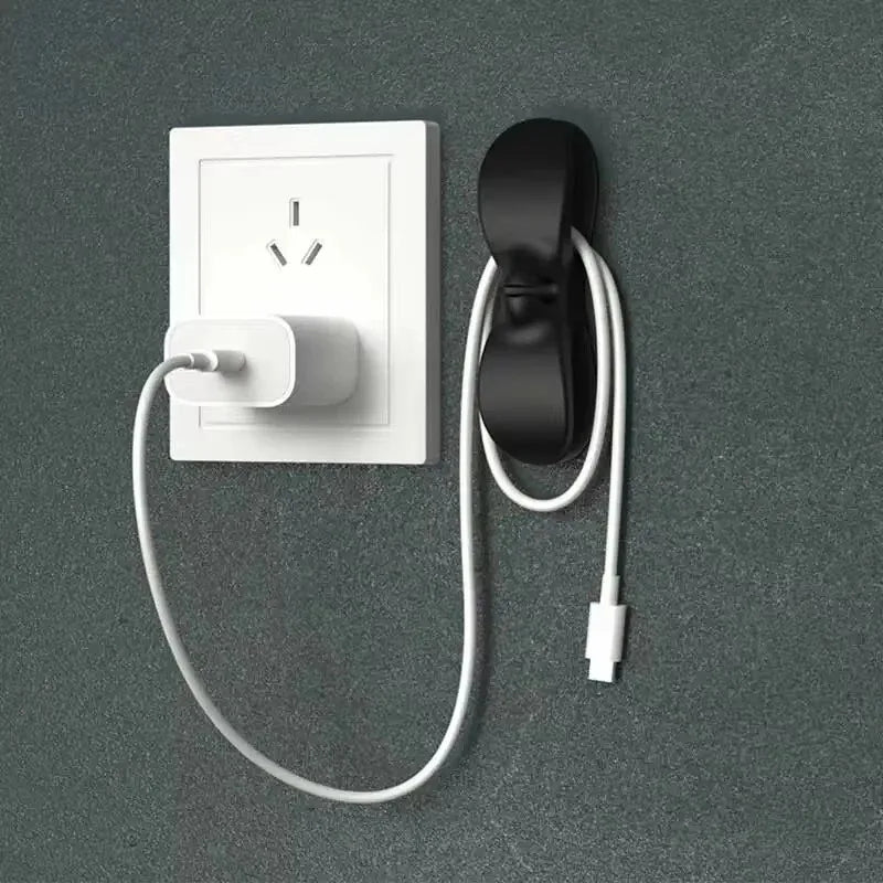 Kitchen Storage Wire Winder, Household Traceless Plug Fixed Power Cord Organizer, Wire And Cable Management, Home Storage Tools
