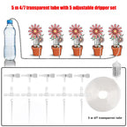 Garden Drip Irrigation Kit with Regulating valve Potted Plant Watering Device 4/7mmHose Watering Saving Micro Dripper Greenhouse