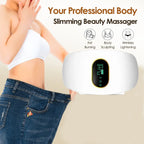 HOT Abdominal Slim Massager Electric Waist Trainer Fat Cellulite Burner Belt Vibration Muscle Massage Slimming Pulse Weight Loss