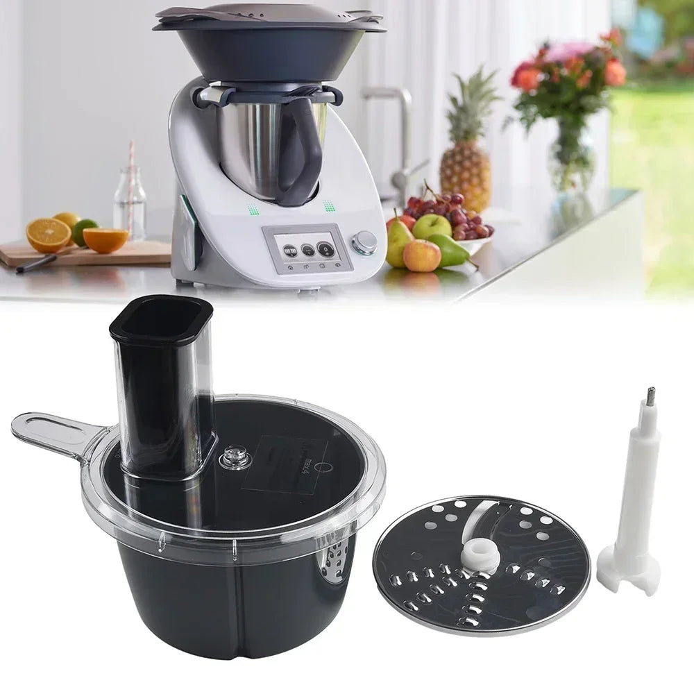 Kitchen Thermomix TM6 and TM5 Accessories Vegetable Cheese Cutter for Sweet Potatoes and Radish Slicing Food Processor Container