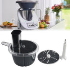 Kitchen Thermomix TM6 and TM5 Accessories Vegetable Cheese Cutter for Sweet Potatoes and Radish Slicing Food Processor Container