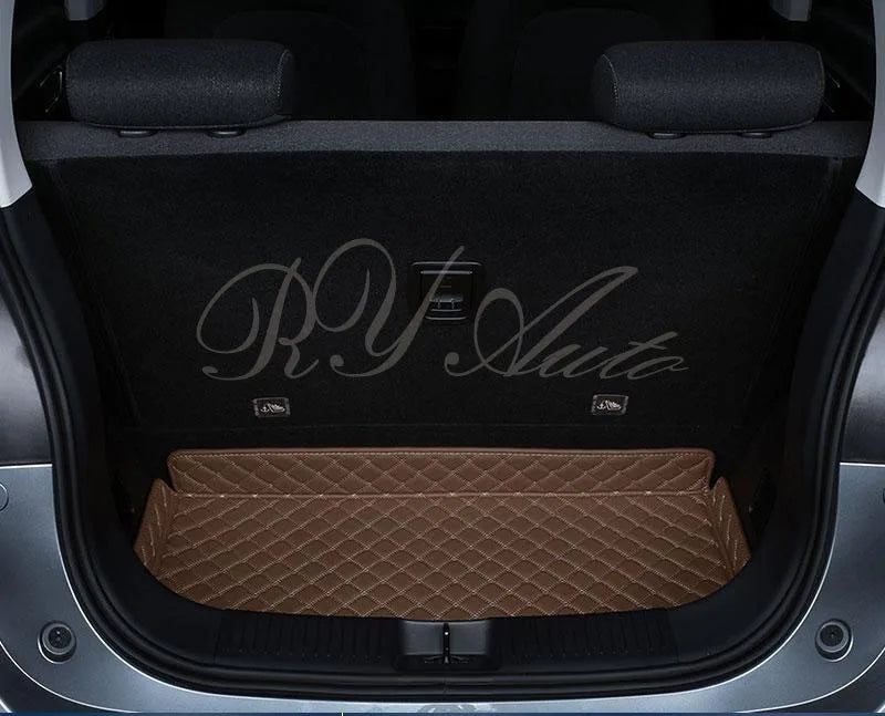 Leather Car Trunk Mats For Leapmotor Leap Motor T03 2023 2024 2025 2026 2027 Anti-dirty Pad Storage Cargo Cover Auto Accessories