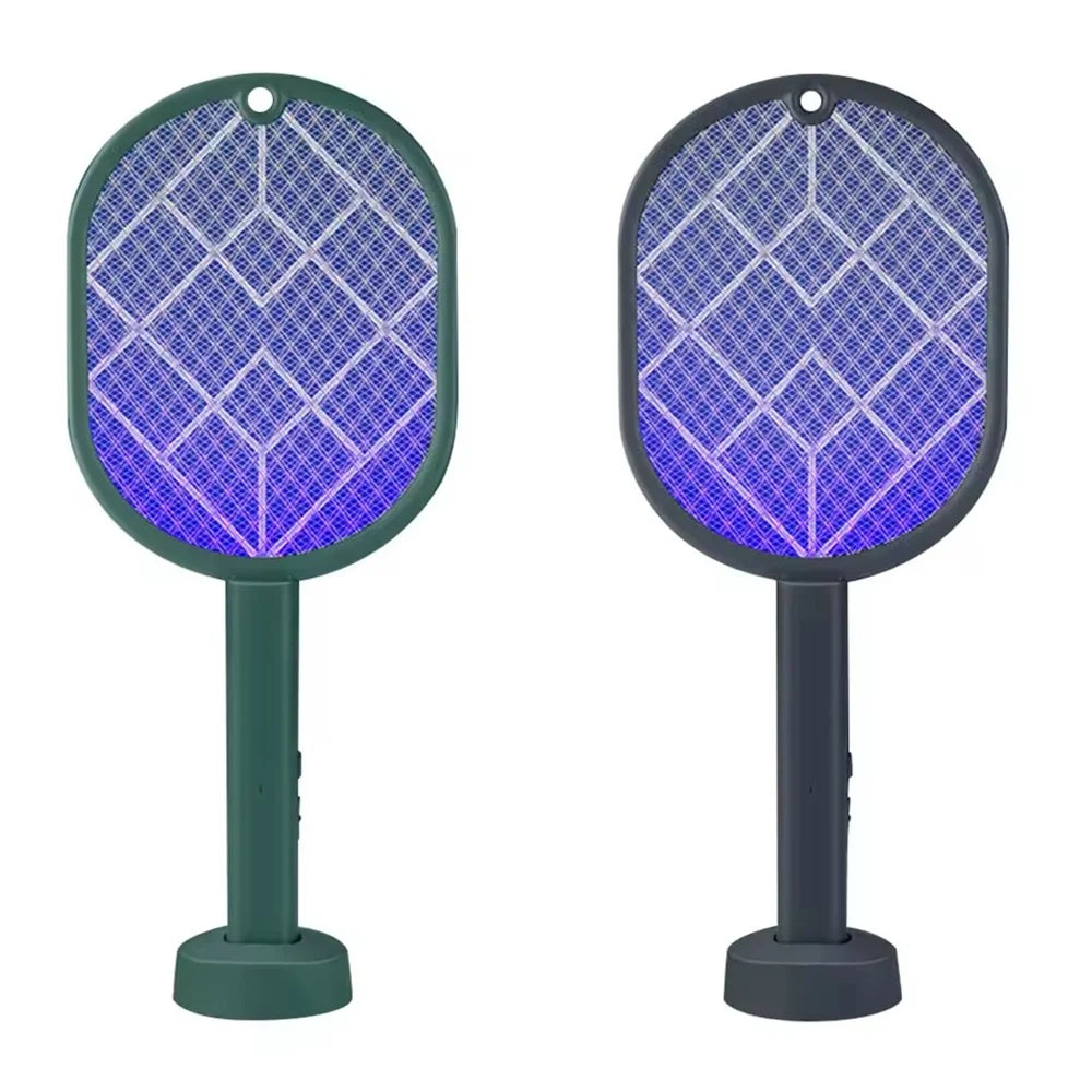 Mosquito Racket 2-in-1 Mosquito Racket Insect Killer USB Charging Protective Net Household Supplies for Home Bedroom Living Room