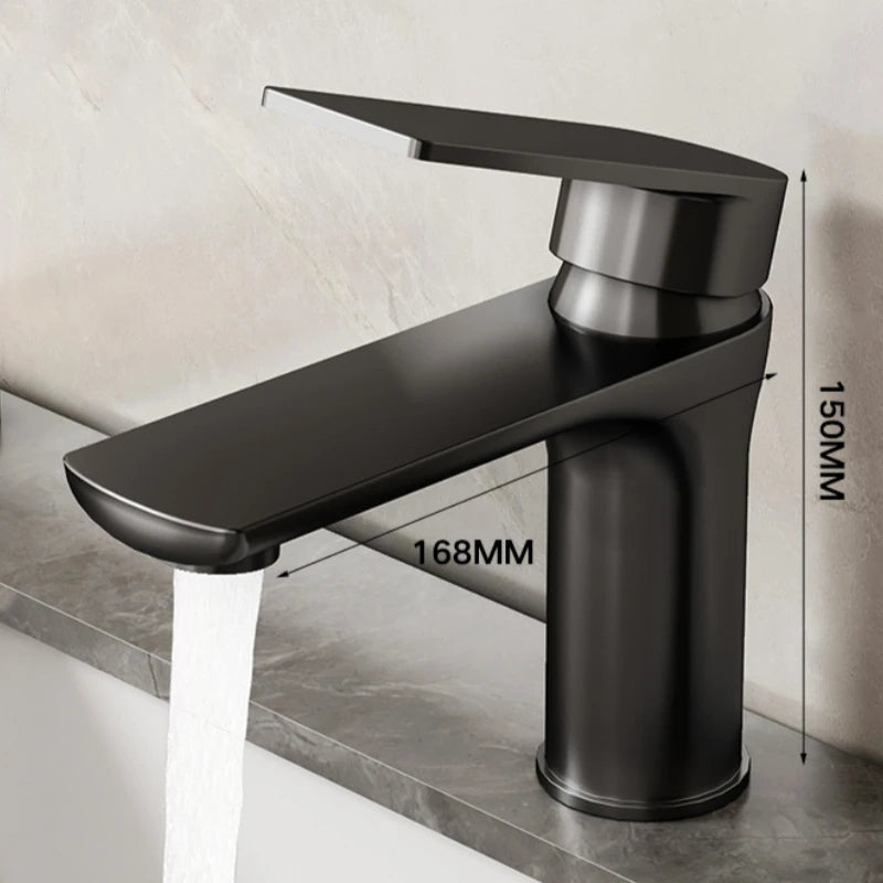 Stainless Steel faucet Washbasin Sink Hot And Cold Water Household Bathroom Washbasin Bathroom Cabinet Basin mixer