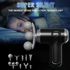 Triple mini fascia gun with 6 modes of exercise, perfect for relaxing the waist, back, legs, and muscles throughout the body
