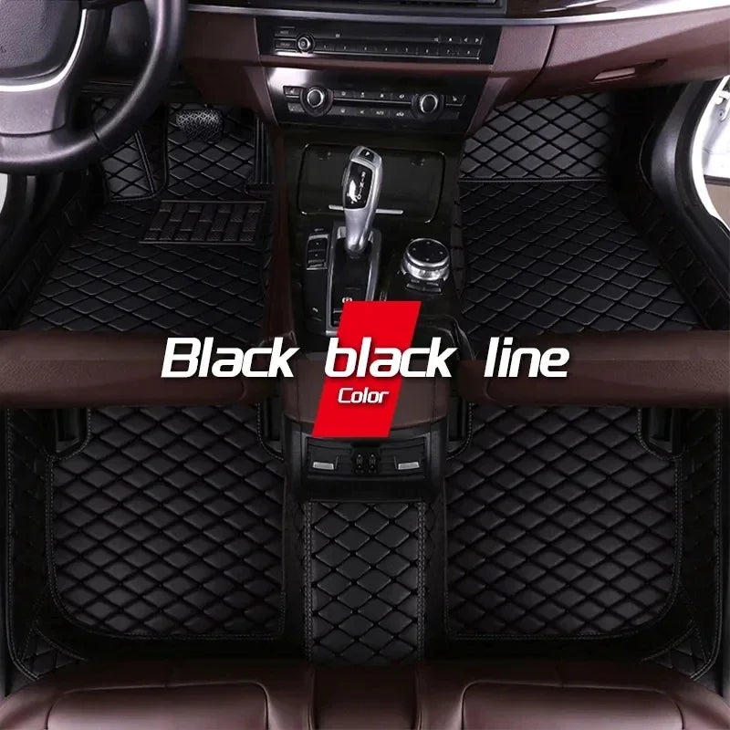 Car Floor Mats For VW VW Tiguan L PHEV 2019 2020 2021 2022 Custom Foot Pads Automobile Carpet Cover Interior Accessories
