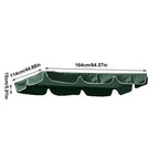 Porch Swing Awning Replacement UV-resistant Waterproof Swing Canopy Garden Outdoor Hammock Swing Awning Replacement