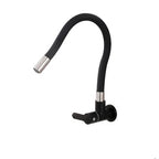 1PC SUS304 Stainless Steel Kitchen Faucet Universal Telescopic Tube Single Cold Tap Wall Mount Thread G1/2'