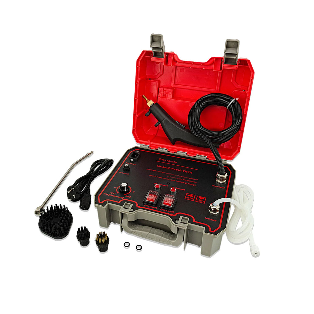 1500W High Pressure Steam Cleaning Machine Portable Cleaner High temperature Adjustable Kitchen Hood Cleaning Equipment 110V-240