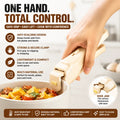 Kitchen Dish Holder with One Key Switch for Picking Up Dishes, Lightweight, Heat-Resistant, Anti Slip, and Dish Holder