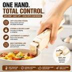 Kitchen Dish Holder with One Key Switch for Picking Up Dishes, Lightweight, Heat-Resistant, Anti Slip, and Dish Holder