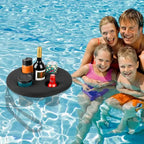 Floating Drink Holder Summer Inflatable Float Beer Drinking Cooler Table With 5 Holes Beer Tray Party Cup Holder For Pool Spa