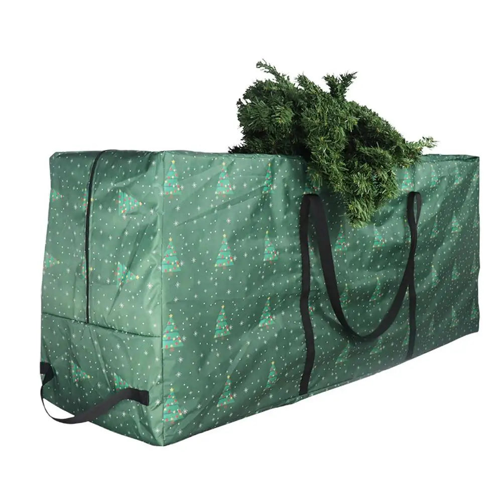 Foldable christmas tree bag 210 cm 180cm Waterproof christmas tree storage cover Large Capacity Storage Camping Home Storage