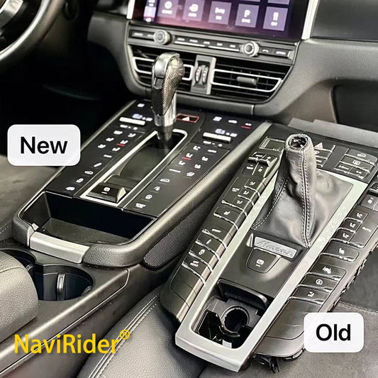 For Porsche Macan 2014-2021 (95B.1 /95B.2) LCD Touch Panel Car Center Console Gear Shift Panel Interior Decorative Accessories