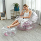 Modern Transparent Inflatable Sofa Set