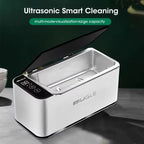 500ML Ultrasonic Cleaner Household Ultrasonic High Frequency Cleaner Portable Jewelry Glasses Makeup Washer Cleaning Machine