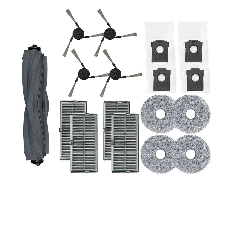 Fit For Dreame X40 Ultra / X40 Ultra Complete / L40 Ultra / S30 Pro Ultra Parts Main Roller Side Brush Hepa Filter Dust Bag
