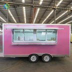 Mobile Food Truck Food Trailer Fully Equipped with Kitchen Equipments