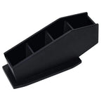 Day Night Cosmetic Brush Organizer Gothic Wooden Coffin Makeup Holder Cosmetic Storage Spooky Compartment Pen Holder