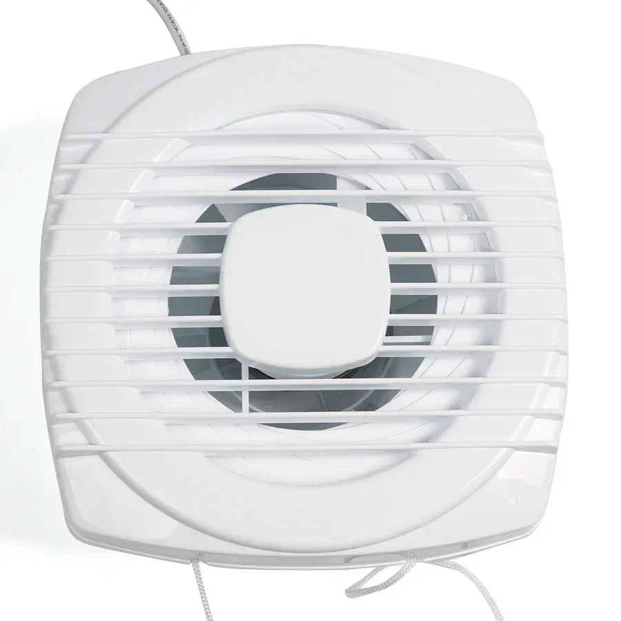 220V 4/6/7inch 110/150/180mm silence Ventilating Strong Exhaust Extractor Fan for Window Wall Bathroom Toilet Kitchen Mounted