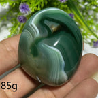 Green Agate Natural Irregular Playthings Small  Stone Healing Crystals Quartz Mineral Craft Decor Accessories Gift