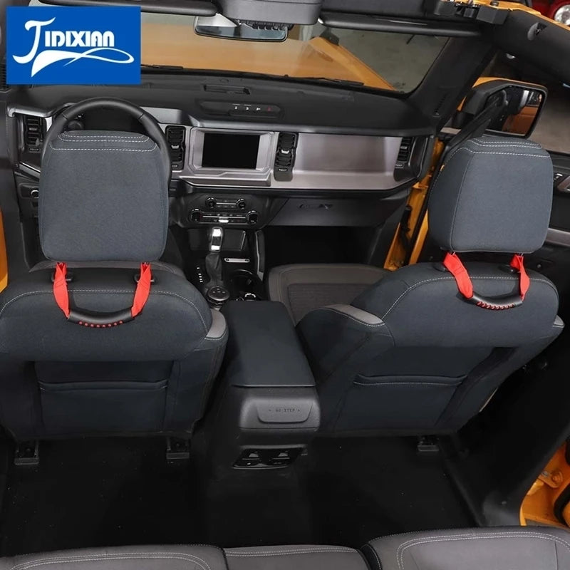 JIDIXIAN Car Seat Headrest Grab Handle for Jeep for Dodge for Ford F150 for Jimny for Chevrolet for GMC for Chrysler for 4Runner