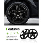 Hubcap Auto Tire Replacement Exterior Cap OEM Steel Wheel Hubcaps Wheel Cover Rim 13 Inch Hub Caps Universal Set of 4 PP