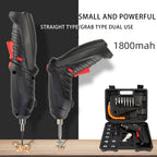 47Pcs 36V Rechargeable Cordless Electric Screwdriver Mini Drill Set With Lithium Battery For Household Maintenance Power Tools