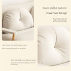 Foldable Sofa Bed Dual Use Single Small Unit Balcony Living Room Multi Functional Clouding Stretching Relaxing Sofa Two Seat