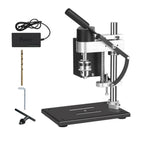 Mini Bench Drill Press Stand Variable Speed Portable Electric Benchtop Drilling Machine Precise Drill Workbench
